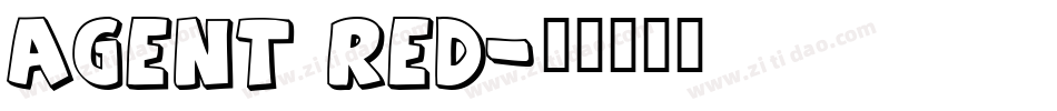 Agent Red字体转换